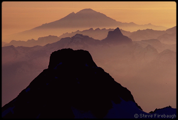 Cascade sunset