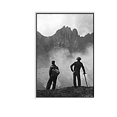 Vintage climbers on Sahale Arm