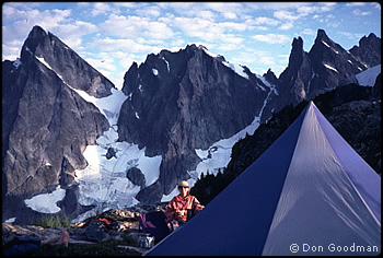 Camp at Picket Pass.