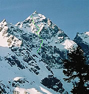 Welch Peak, NE Face