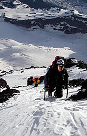 On Liberty Ridge. Photo © David Gottlieb