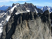 View of the Pickets Traverse. Photo by Josh Kaplan