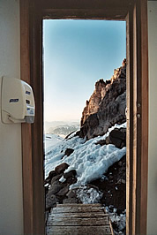 Camp Schurman toilet