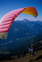 Launching from Green Mountain. Photo © Lowell Skoog 