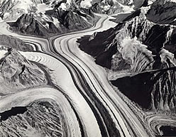 Yentna Glacier, Alaska.