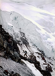 Ed Cooper on the Roman Nose, Mt. Baker. Photo courtesy Mike Swayne  