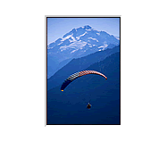 Paragliding near Glacier Peak, photo by Lowell Skoog