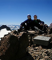 On the summit of Mt. Olympus.  © Steph Abegg  