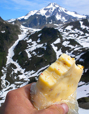 Refueling on the ridge of White Mountain. Photo © John Mauro.