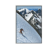 Skiing Del Campo Peak. Photo © Jim Dockery.