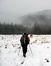 Approaching “The Cork” (2002ft) near Marblemount. Photo © Paul Klenke.