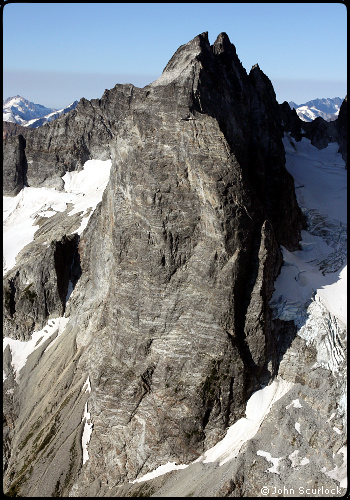 Mox Peak from the northeast. Photo © John Scurlock.