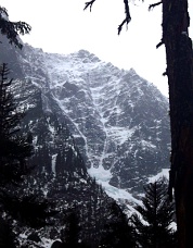 Buck Mountain North Face in autumn. Photo © Wayne Wallace.