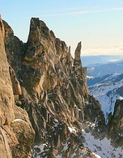 Pennant Peak and The Flagpole. Photo © John Plotz.