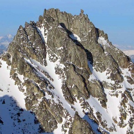 SW Face of Sherpa Peak. Photo © John Scurlock.