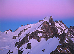 Mt Fury at dawn.  Photo © Kevin Thurner.