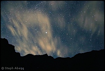 Night sky. Photo © Steph Abegg.