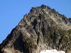Mount Despair, SW Ridge at left. Photo © Tim Halder.