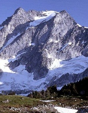 Dome Peak from the Ross Pass area. Photo © John Roper.