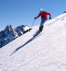 Lowell skis Dream Peak