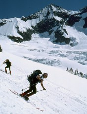Skiing Forbidden Glacier