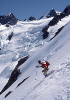 Skiing the Snow Dome on the Blue Glacier